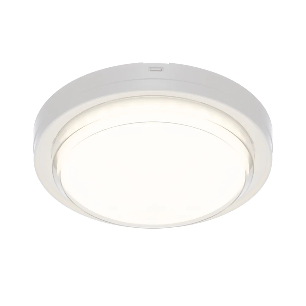 Viggo White Round 16w LED Bunker IP65