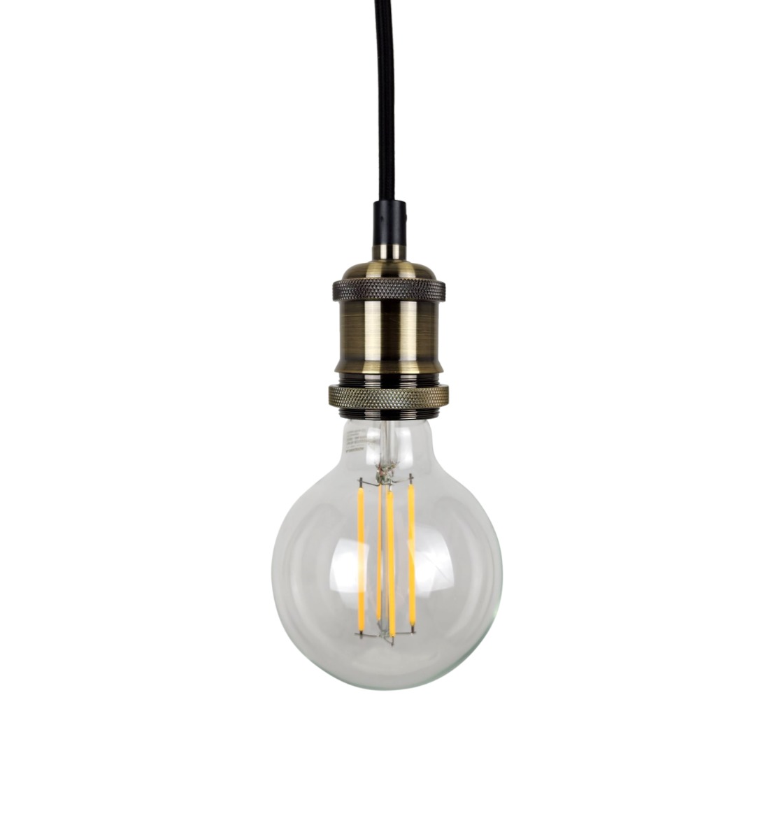 Ailia Imports Bronze Vintage Cord Set with Globe