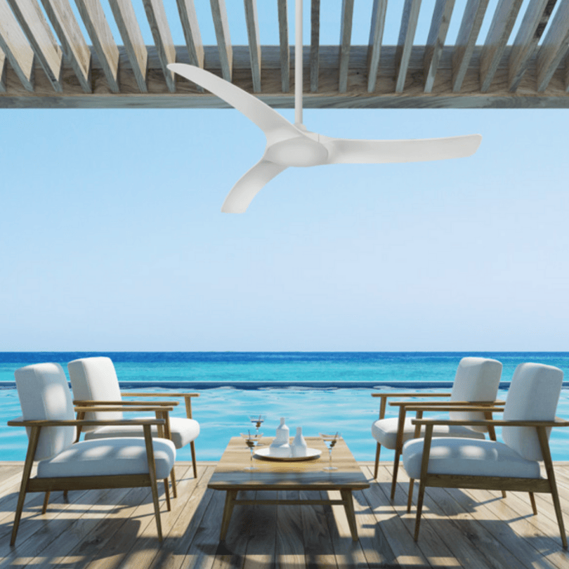 Aqua V2 IP66 Ceiling Fan 70" White AIP2664 - lifestyle