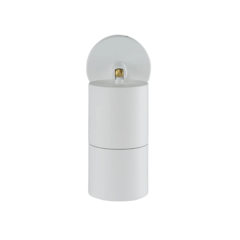 HV1237-GU10T-Wht Tivah Adjustable Spot Ext Light - down front