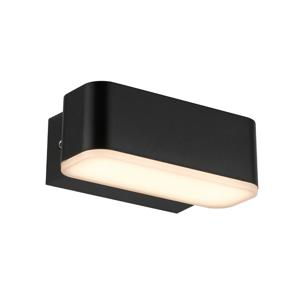 Ziron Black Outdoor Bunker Lights - small